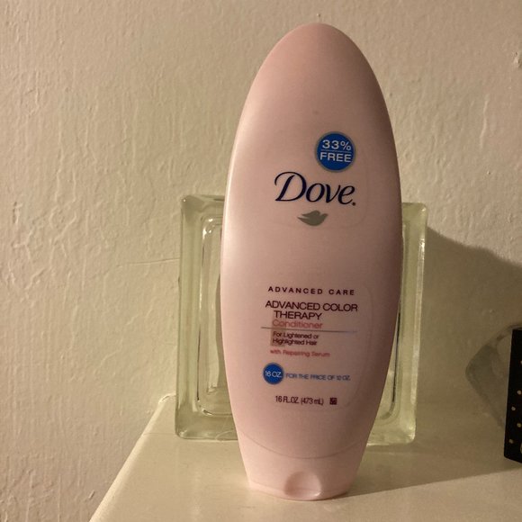 Dove ADVANCED Color CARE Hair CONDITIONER 16 Oz Discontinued NOS Repairing Serum - Picture 3 of 3